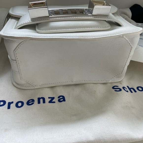 Proenza Schouler PS1 Mini White crossbag ready for summer NWT - Picture 6 of 9